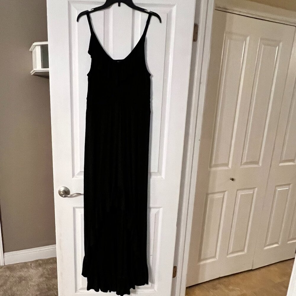 Women’s Black Dress High Low Hem - Express Brand